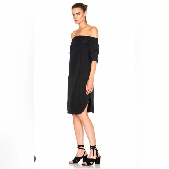 Rag & Bone Kacy Dress, Black 16661 - Picture 1 of 16